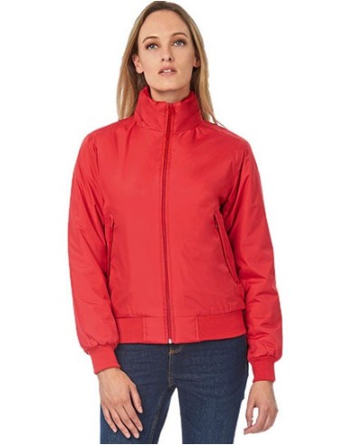 B-JW962-Womens Jacket Crew Bomber